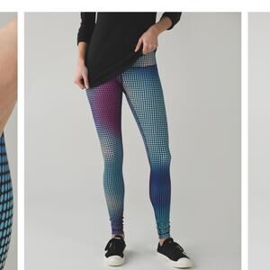 lululemon athletica Gradient Dot Print Leggings in Blue & Purple